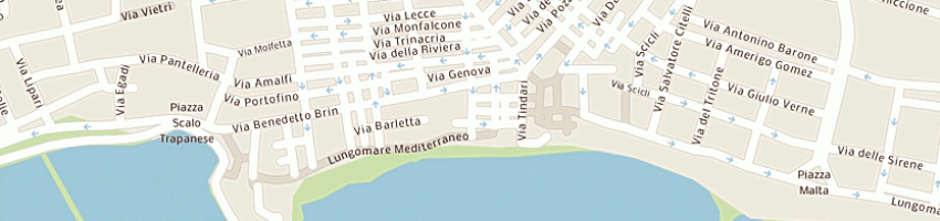 Mappa della impresa la grotta beach di dimartino giuseppe a RAGUSA