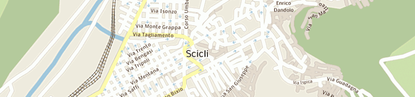 Mappa della impresa cinema italia a SCICLI