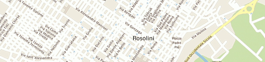 Mappa della impresa taormina bar a ROSOLINI