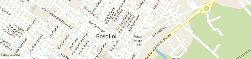 Mappa della impresa confraternita della misericordia di rosolini a ROSOLINI
