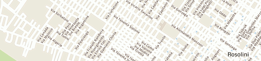 Mappa della impresa scuola materna a ROSOLINI