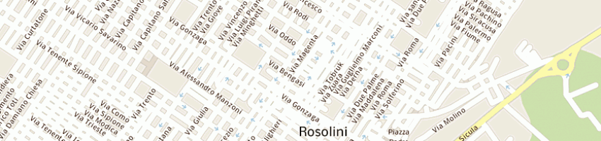 Mappa della impresa confraternita di misericordia di rosolini a ROSOLINI