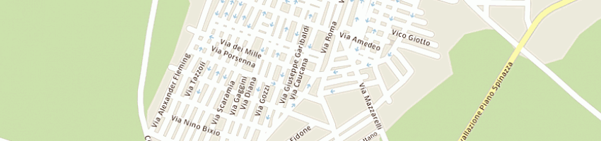 Mappa della impresa trendy store di trigilio rosina a SANTA CROCE CAMERINA