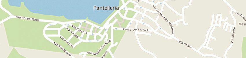 Mappa della impresa lo pinto angelo a PANTELLERIA