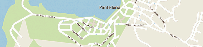 Mappa della impresa culoma francesco a PANTELLERIA