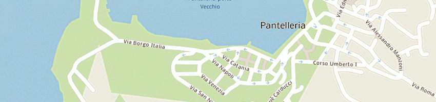 Mappa della impresa patane' giuseppe a PANTELLERIA
