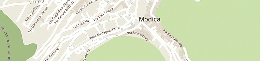 Mappa della impresa municipio a MODICA