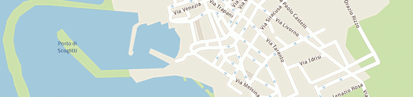 Mappa della impresa linea blu piccola soc coop a resp limtata a VITTORIA