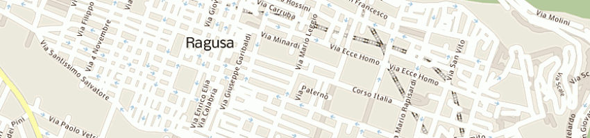 Mappa della impresa incardona rosario a RAGUSA