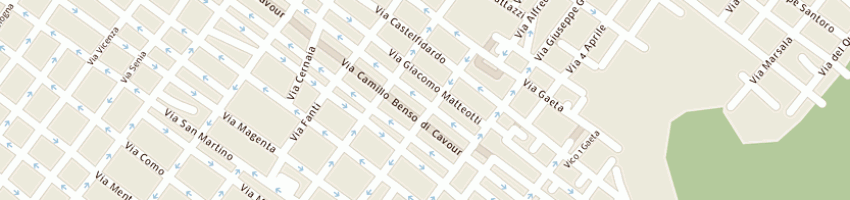 Mappa della impresa bar pasticceria castellino salvatore a VITTORIA