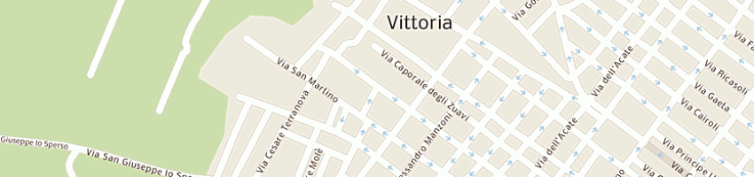 Mappa della impresa pizzeria colletti a VILLALBA