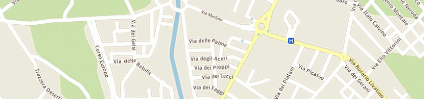Mappa della impresa difranco raffaele a COMISO