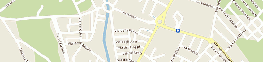 Mappa della impresa piluso francesco a COMISO