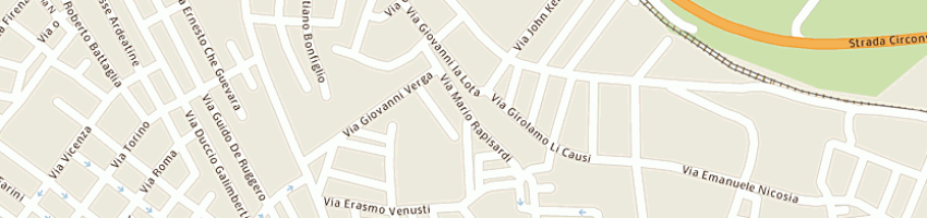 Mappa della impresa calabrese rosaria loredana a VITTORIA