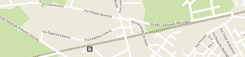 Mappa della impresa stazione servizio erg a VITTORIA