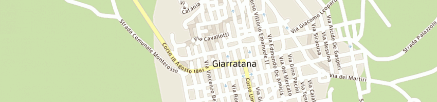 Mappa della impresa ferraro giuseppe a GIARRATANA