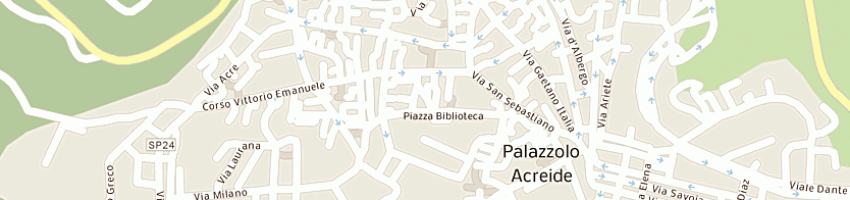 Mappa della impresa caprice a PALAZZOLO ACREIDE