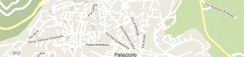 Mappa della impresa impresa edile di pizzo giuseppe a PALAZZOLO ACREIDE