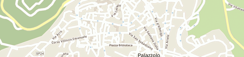 Mappa della impresa pizzo salvatore a PALAZZOLO ACREIDE