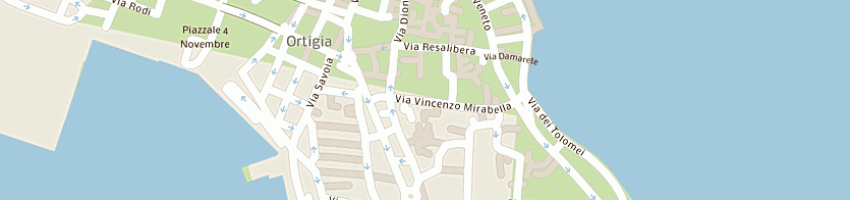 Mappa della impresa centro internazionale di studi sul barocco in sicilia a SIRACUSA