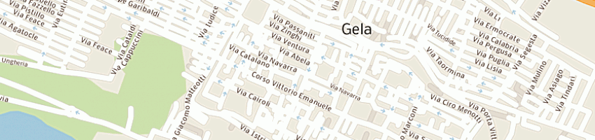 Mappa della impresa naso rosaria simona a GELA