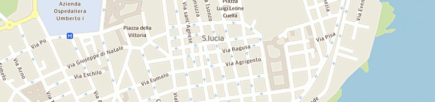 Mappa della impresa messina luigi srl a SIRACUSA