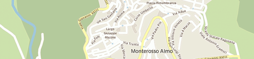 Mappa della impresa ufficio collocamento a MONTEROSSO ALMO