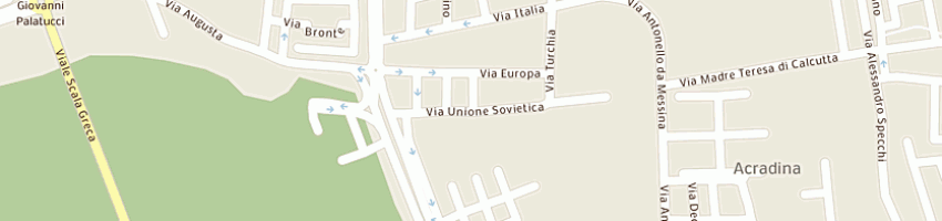 Mappa della impresa due colonne srl a SIRACUSA