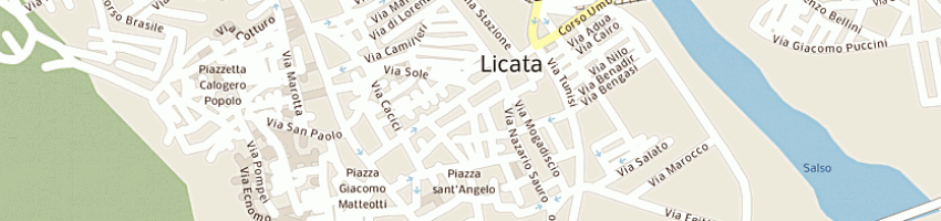 Mappa della impresa licata angelo a LICATA