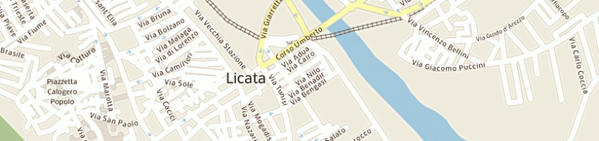 Mappa della impresa sei di bugiada giuseppe e c snc a LICATA