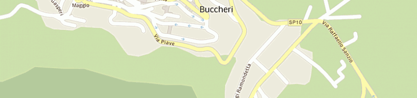 Mappa della impresa sant'antonio soc coop turistico alberghiera a rl a BUCCHERI