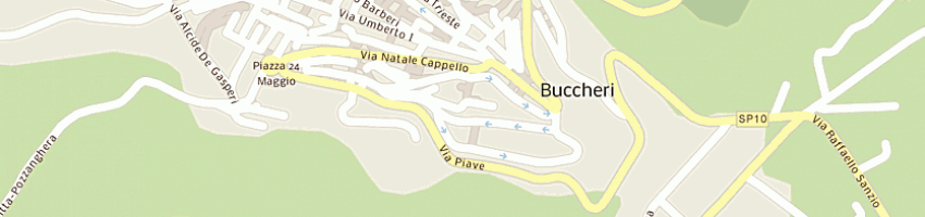 Mappa della impresa vinci giuseppe a BUCCHERI