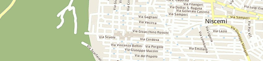 Mappa della impresa associazione cristiana lavoratori italiani a NISCEMI