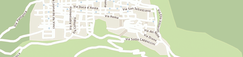 Mappa della impresa convento cappuccini a SORTINO