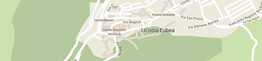 Mappa della impresa oddo nicolo' a LICODIA EUBEA