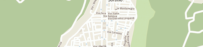 Mappa della impresa silluzio lino a SORTINO