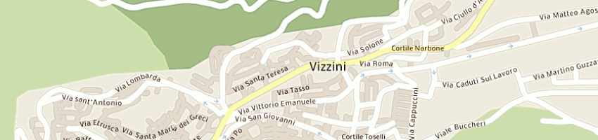 Mappa della impresa giarrusso salvatore a VIZZINI