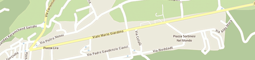 Mappa della impresa carabinieri a SORTINO