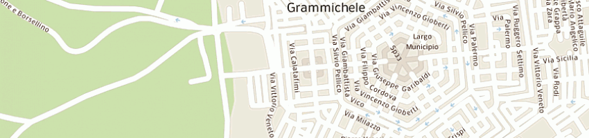 Mappa della impresa anfuso gaetano a GRAMMICHELE