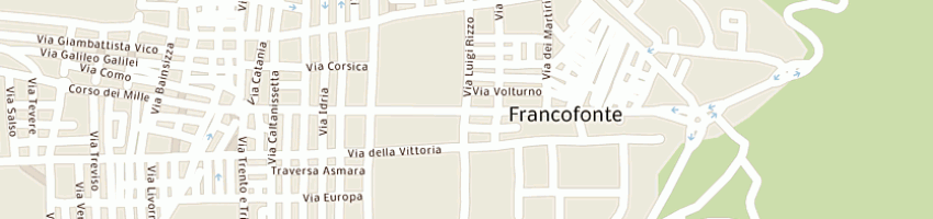 Mappa della impresa direzione didattica statale a FRANCOFONTE