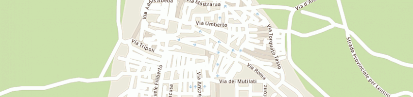 Mappa della impresa zizza gaetano a FRANCOFONTE