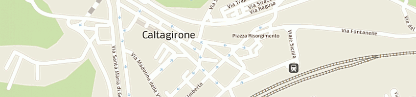 Mappa della impresa anfuso sergio a CALTAGIRONE