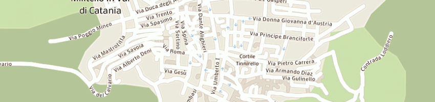 Mappa della impresa dimensione center di cinzia vecchia a CATANIA