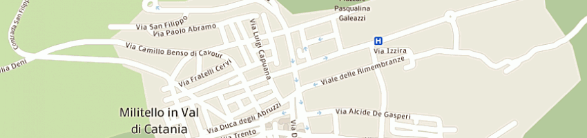 Mappa della impresa centro telefoni oliveri a MILITELLO IN VAL DI CATANIA