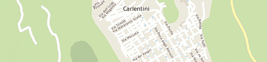 Mappa della impresa cisl a CARLENTINI