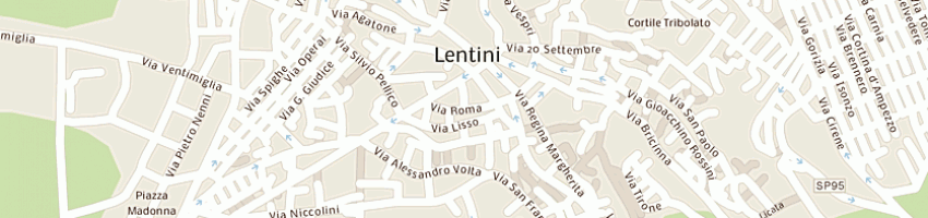 Mappa della impresa iannitto massimo a LENTINI