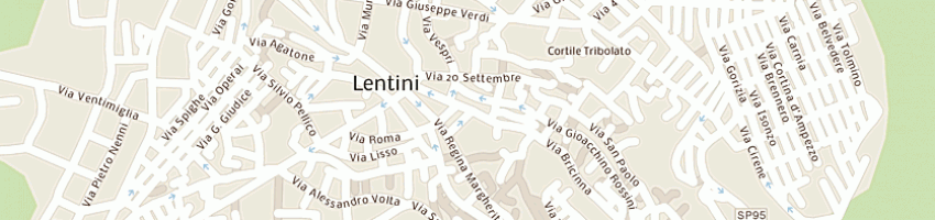 Mappa della impresa martino antonina a LENTINI