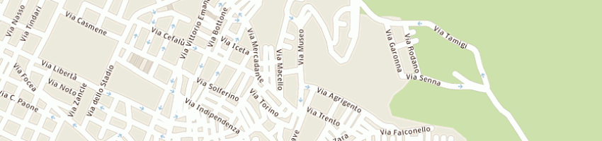 Mappa della impresa scuola materna comunale a LENTINI