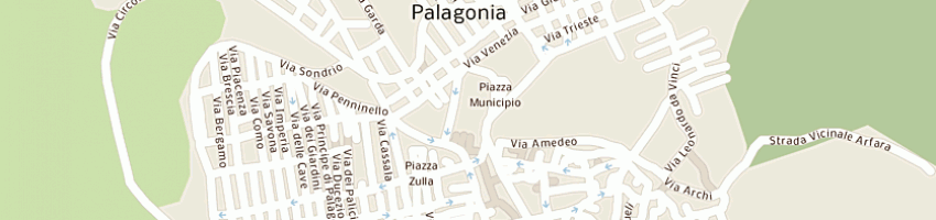 Mappa della impresa az mobili di agro' pierangela e c snc a PALAGONIA