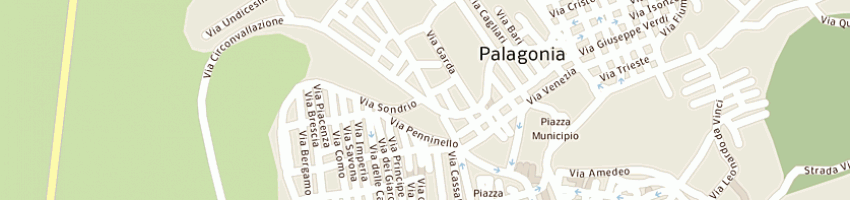 Mappa della impresa pappalardo giuseppe a PALAGONIA